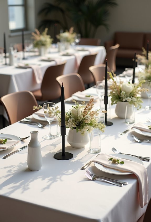 minimalist menu placement tips