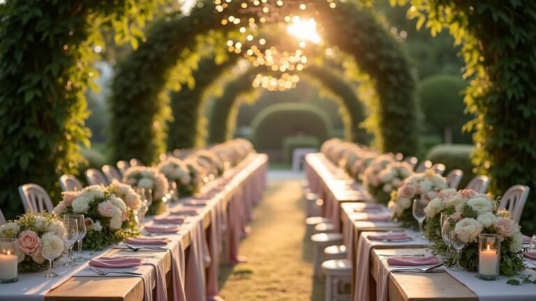 Home 18 romantic outdoor garden party