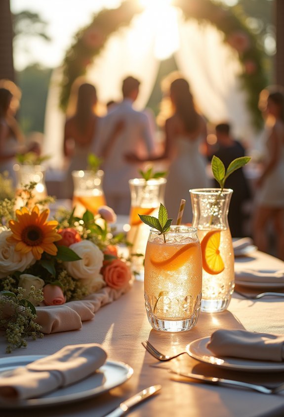 signature summer drink menu