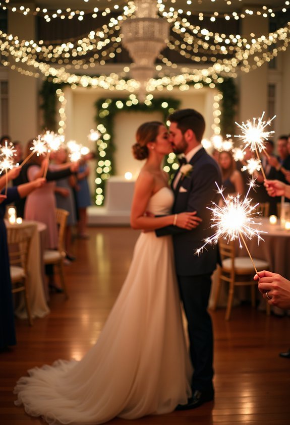 smokeless sparklers christmas exit