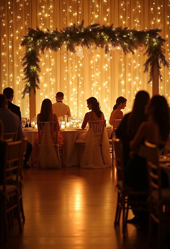 twinkling lights for warm glow