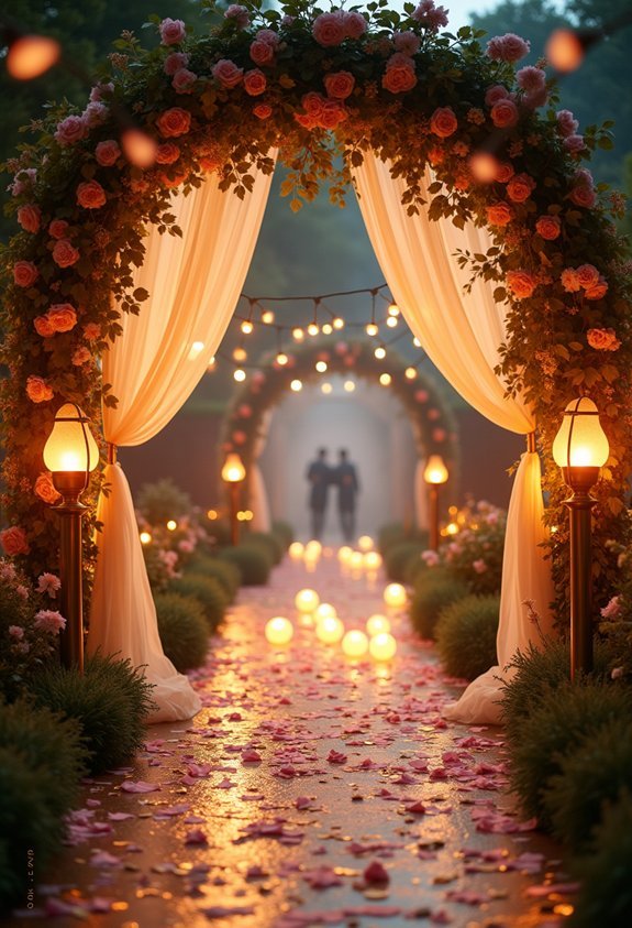 whimsical doorway welcome entrance