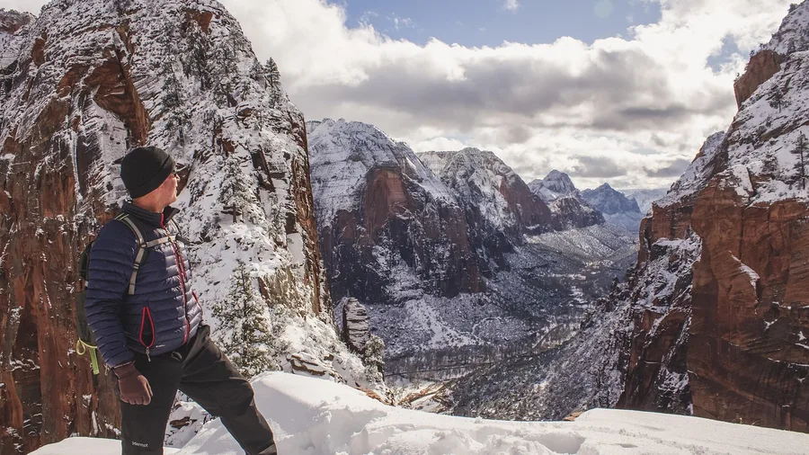 Angels Landing: Zion's Exposed Chain Finish