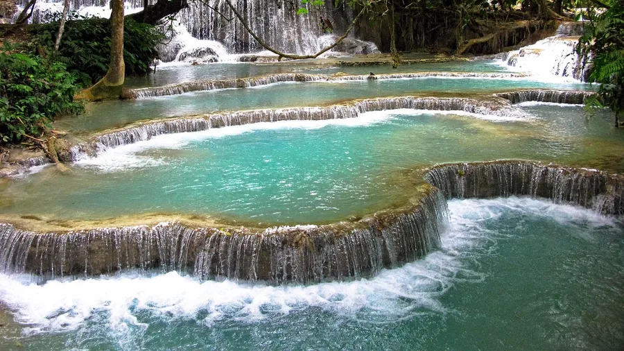 Kuang Si Falls, Laos's Turquoise Steps