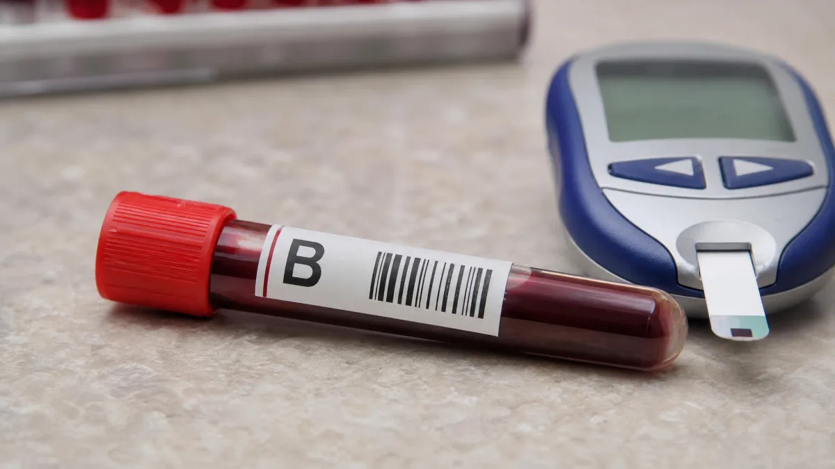 Blood Type B Tied to a Higher Risk of Type 2 Diabetes