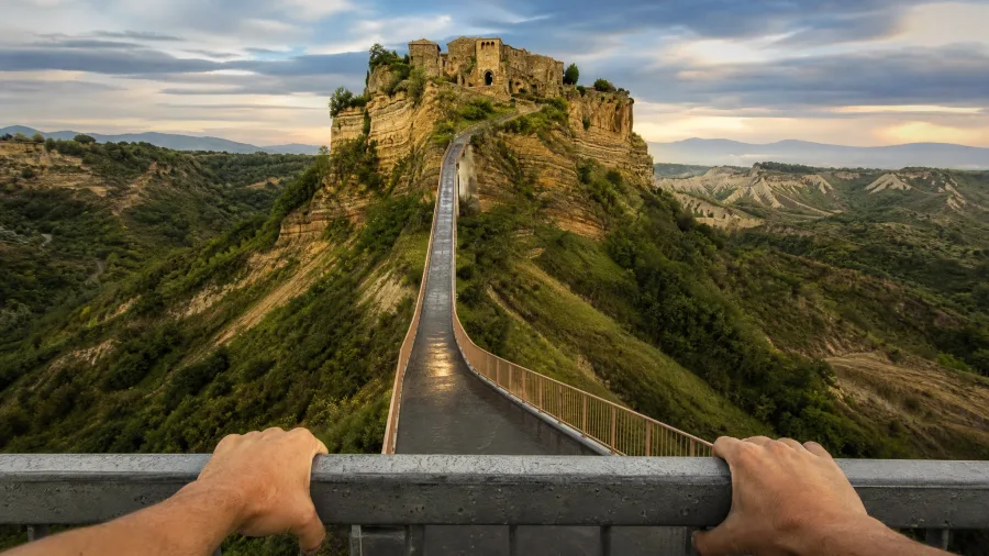 Civita di Bagnoregio in Central Italy