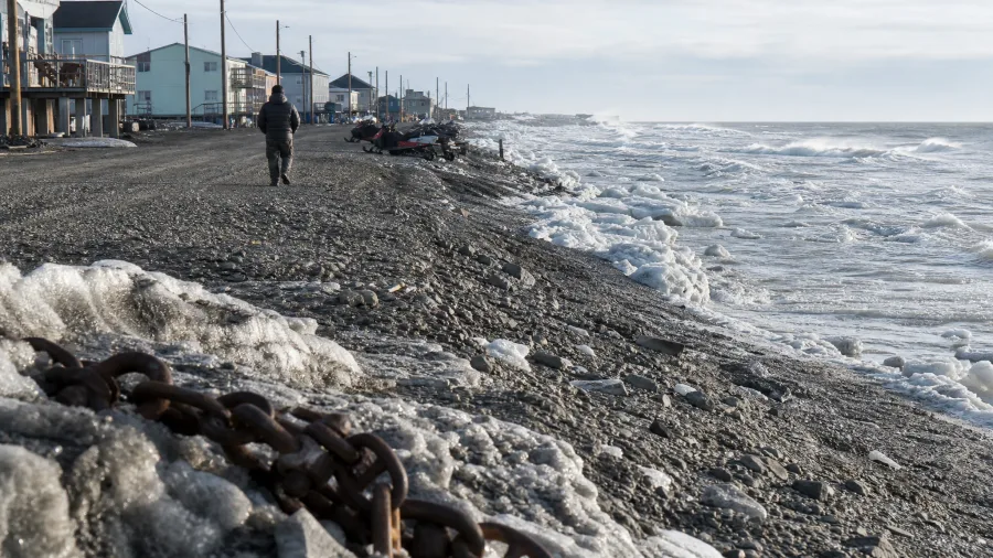 Utqiaġvik on the Arctic Alaskan Coast