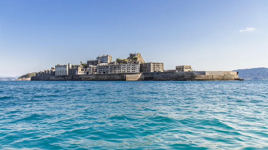 Hashima Island Industrial Coal Fortress