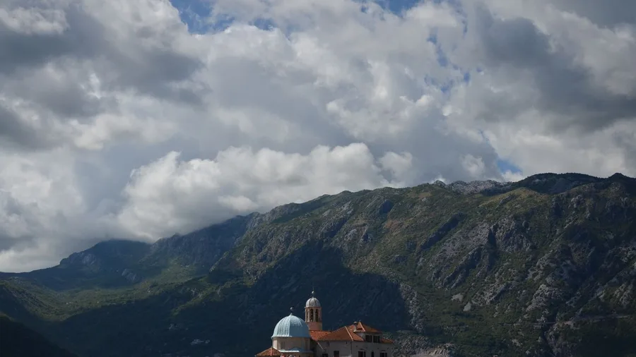 Our Lady of the Rocks in Kotor Bay