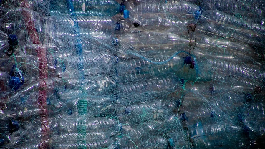 Recycled Plastic Bottle Platforms of Isla Mujeres
