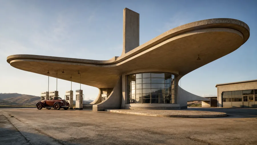 Fly into Asmara to Study Preserved Italian Fascist Architecture