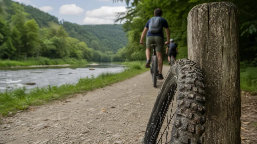 Lewisburg, West Virginia along the Greenbrier River