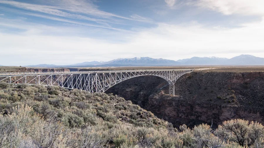 Taos, New Mexico in the High Desert
