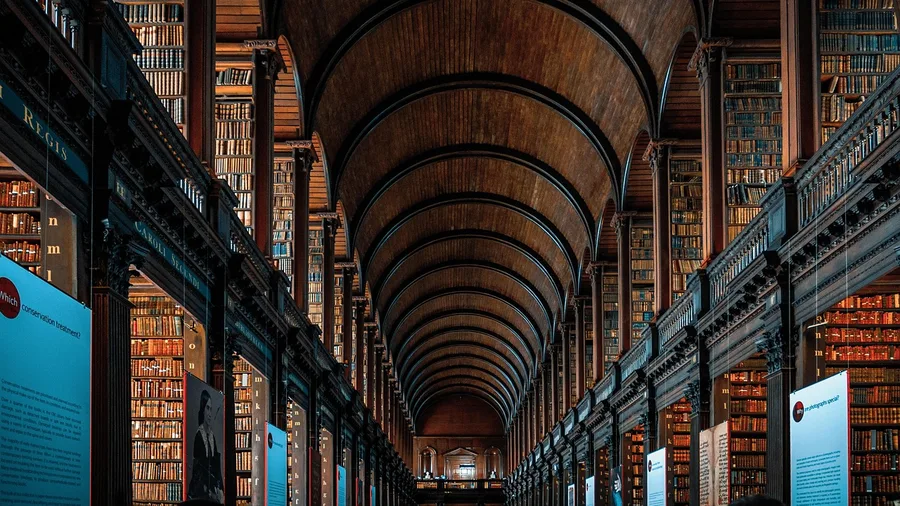 Coimbra, Portugal: University Library and Old Town