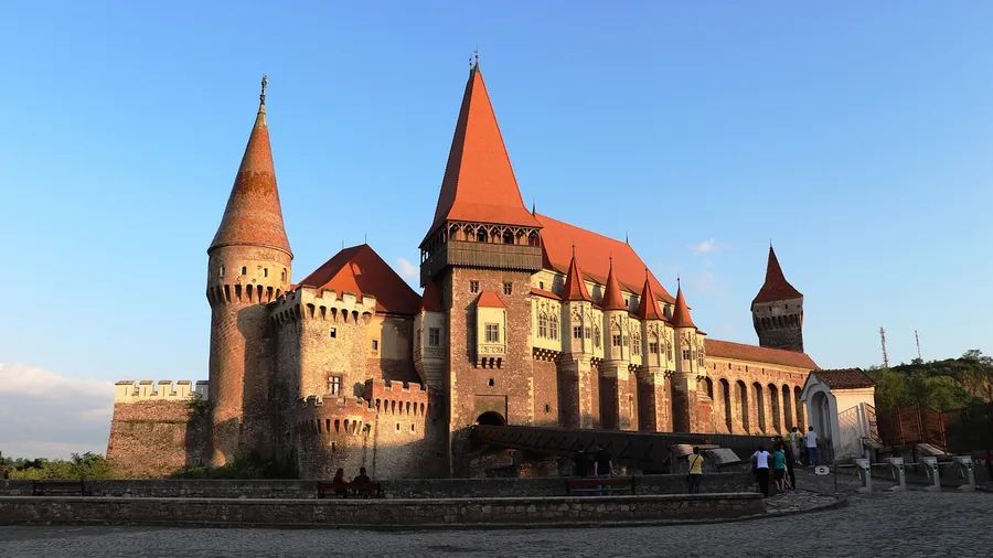 Top 20 Castles in Europe That Look Like Fairy Tales 20 Corvin: The Gothic Castle on the Wooden Bridge