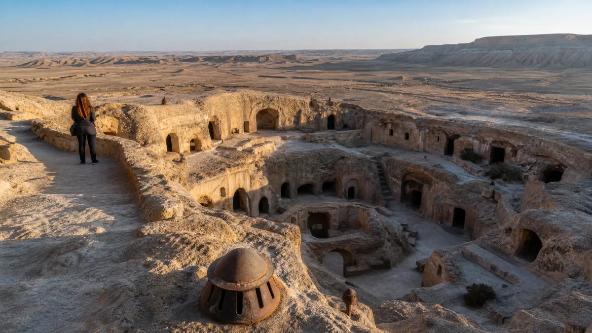 Towns Built Entirely Underground