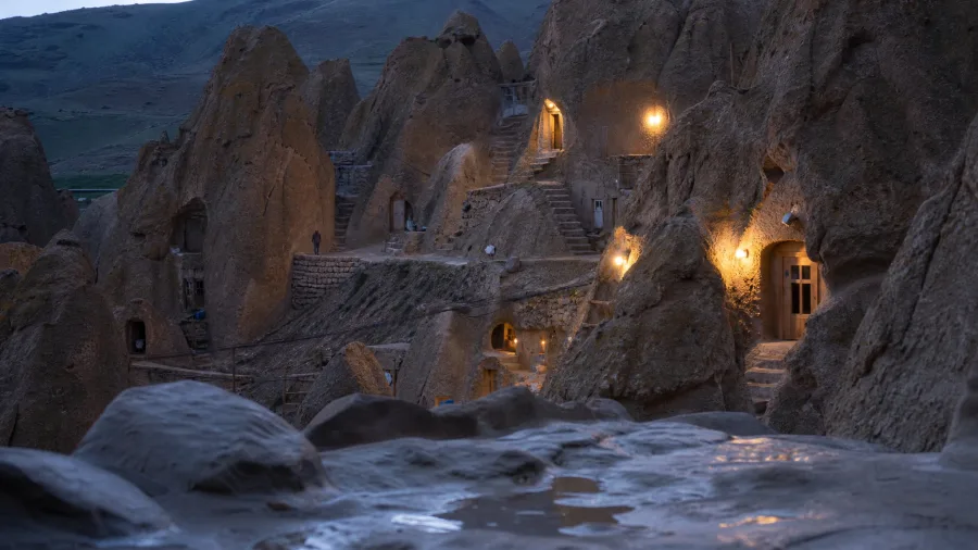 Towns Built Entirely Underground 9 Kandovan Volcanic Cave Village