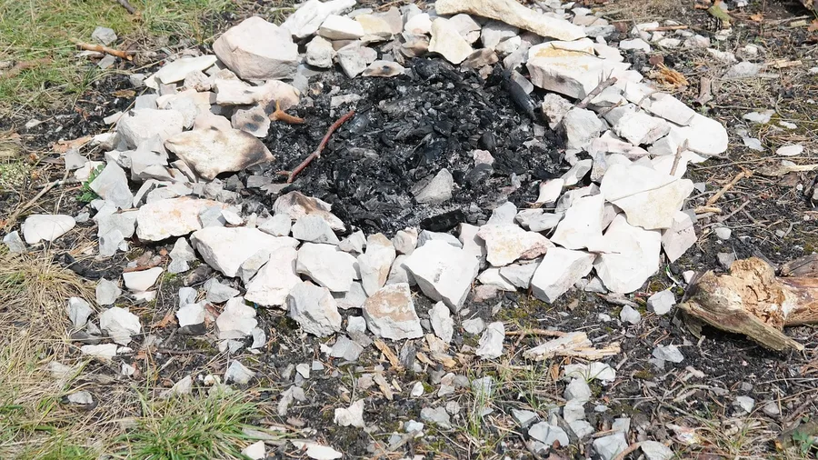 Spiritual Cleansing and Earth Ovens Mark Site Abandonment